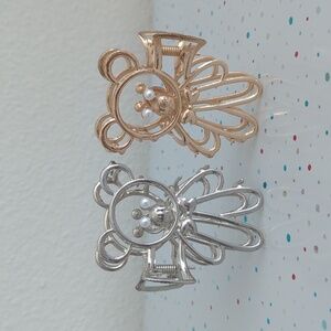 Cute Bear Hair Jaw Clips